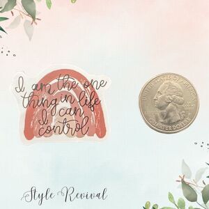 🎉 10/$10 Stickers - Motivational Quotes - Waterproof Reusable Sticker Decals